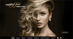 Desktop Screenshot of goldenhair.com.br